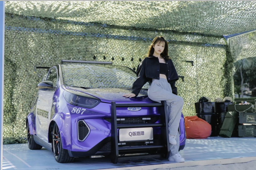 南宁隐形车衣 小蚂蚁改装版车型正式亮相