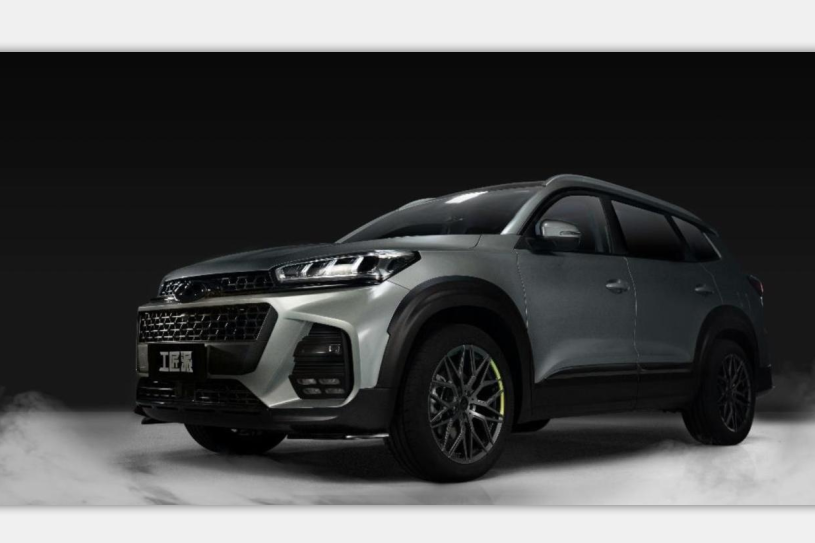 南宁汽车贴膜 奇瑞瑞虎8工匠派联名款