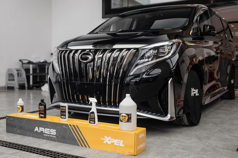 传祺  M8 装贴  XPEL-ARES 案例