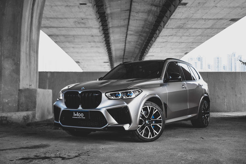 宝马  X5M 装贴 GT银 案例