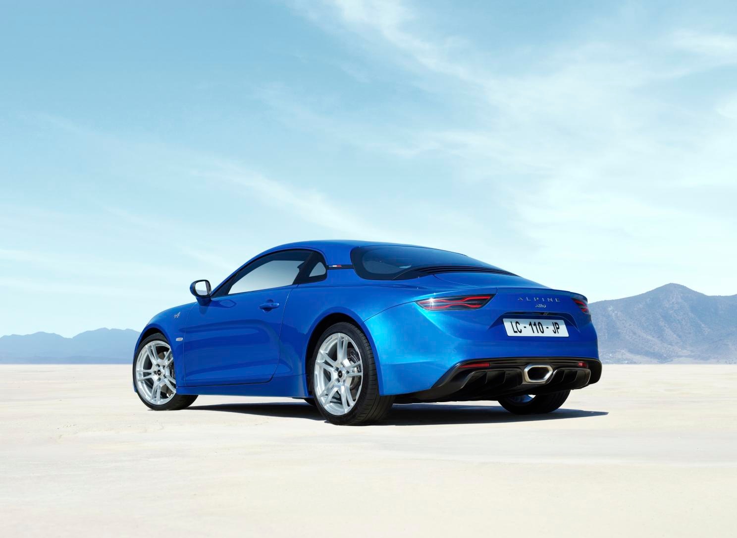 南宁漆面保护膜-新款Alpine A110官图发布