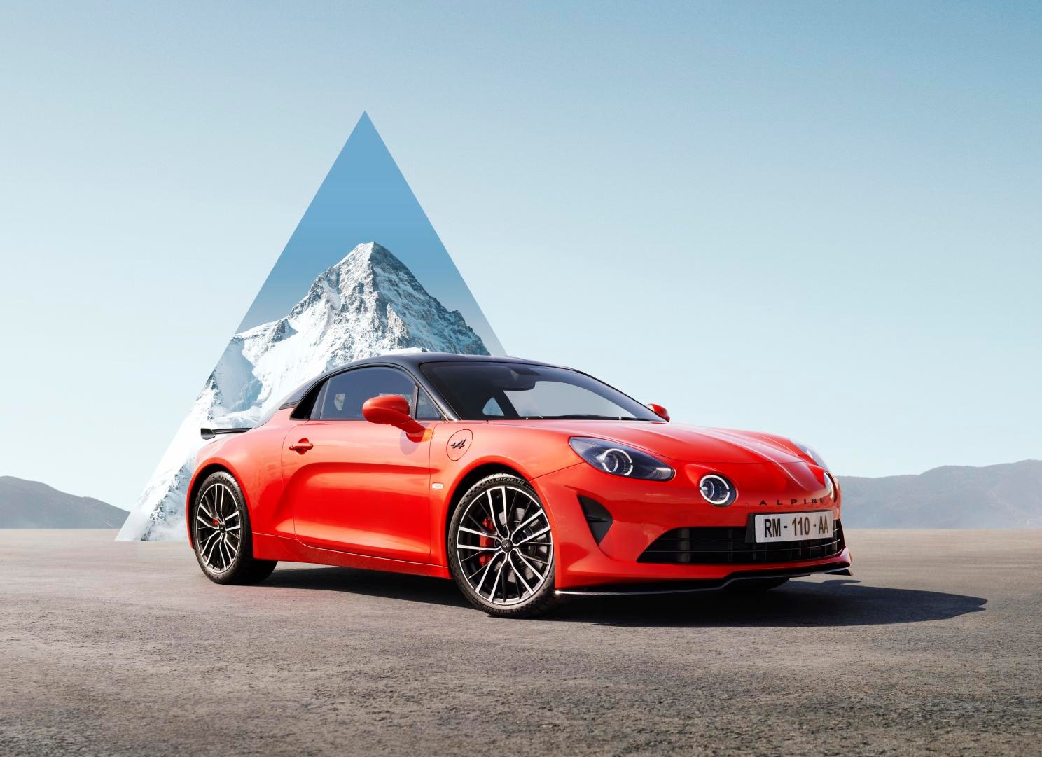 南宁漆面保护膜-新款Alpine A110官图发布